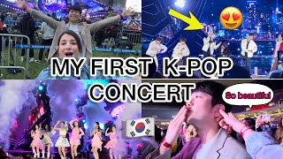 MY FIRST KPOP CONCERT 🇰🇷 in Seoul [upl. by Serdna278]