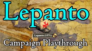 Lepanto 1571  Age of Empires II Definitive Edition Historical Battle Playthrough [upl. by Anneliese]