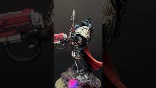 What is a Black templars Castellan  warhammer spacemarines warhammer40k miniaturepainting [upl. by Valerle]