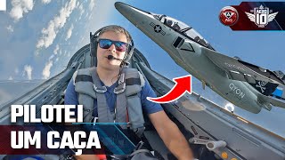 MANOBRAS do TOP GUN  PILOTEI o CAÇA MARCHETTI S211 nos Estados Unidos [upl. by Alejoa]