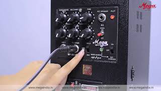 Mega 40 watts portable MP 99 u working [upl. by Laval308]