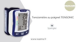 Tensiomètre au poignet TENSONIC SPENGLER ⚕️ realmefr [upl. by Blackmun]