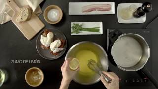 HUEVOS BENEDICTINE  Recetas SUPER AMARA Sukaldean [upl. by Akkina]