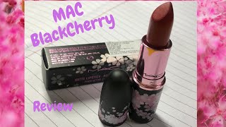 MAC Black Cherry Spring 2021 Collection Moody Bloom [upl. by Clancy]