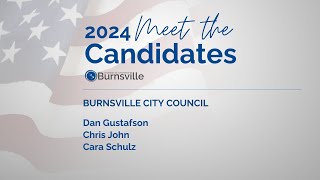 2024 Burnsville Chamber Meet the City Council Candidates [upl. by Sherwynd]