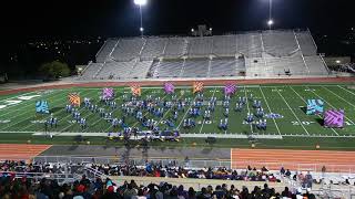 Veterans Memorial Early College High School Marching Band at PSJA Area Competition 2017 [upl. by Joktan848]