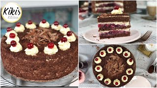 Schwarzwälder Kirschtorte Rezept ohne Alkohol  Klassische Torten  Rezepte die jeder liebt [upl. by Romona266]