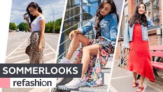 FASHION TIPPS Eylem’s Sommerlooks  refashion  OTTO [upl. by Griffy90]