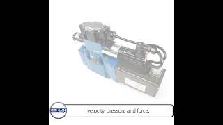 Rexroth servo valve 4WRTE series hydraulic automobile pump machine motor valve [upl. by Nylanej]