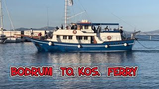 Turkey to Greece ferry  Bodrum to Kos shorts [upl. by Faber]