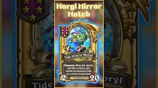 Hearthstone Battlegrounds Morgl Mirror Mayhem [upl. by Nuawad]