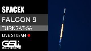 SpaceX  Falcon 9  Turksat 5A  Rocket Launch [upl. by Chloette]