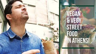 Best Vegan and Vegetarian Street Food in Athens [upl. by Betthel800]