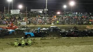 Hocking county fair demolition derby 2019 [upl. by Jessika]