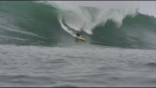 SURFING EL BUEY amp EL GRINGO during SANTOS DEL MAR Contest 2024  Arica Chile [upl. by Ripp]