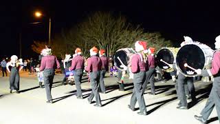 Poquoson High School Islander Marching Band  Christmas Parade 2018 [upl. by Ecitnirp]