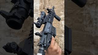 M4 raffle review video entertainment video animemusic 223bore 222bore airsoft [upl. by Shaer414]