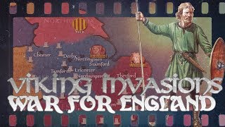 Vikings War for England  Danelaw DOCUMENTARY [upl. by Bolton]