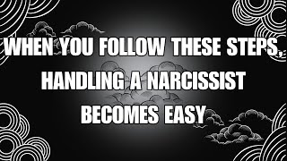 🔴 When You Follow These Steps Handling a Narcissist Becomes Easy❗😃  NPD  NARCISSISTS [upl. by Anaidni]