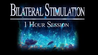 1 Hour Bilateral Music 45 BPM  40 Hz  Alpha Wave Binaural Beat  For Anxiety Stress PTSD  EMDR [upl. by Nostaw]