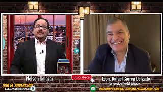 Entrevista al expresidente Rafael Correa en Hablando Claro con Nelson Salazar [upl. by Ahsekat]