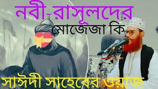 আল্লামা দেলোয়ার হোসেন সাঈদীর ওয়াজ  নবীরাসূলদের মোজেজা  Allama Delwar Hussain Saidi waz [upl. by Cthrine]