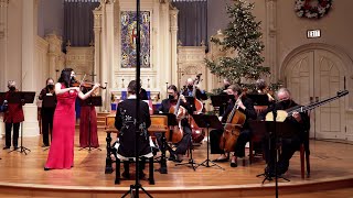 Bach  Violin Concerto in A minor BWV 1041  1st mvt Allegro Rachell Ellen Wong  Voices of Music 8K [upl. by Eigram]