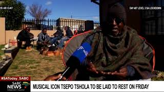 Musical icon Tsepo Tshola to be laid to rest on Friday [upl. by Neddie]