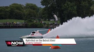 Hydrofest starts tonight on the Detroit River [upl. by Isleana]