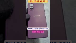 Oppo A18A38 OG Silicone back cover bharathshoppingcom [upl. by Yaras936]