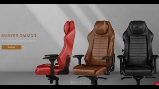 DXRacer MASTER DM1200 [upl. by Xineohp]