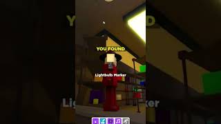 How to find Light Bulb Marker in ROBLOX Find The Markers [upl. by Gwenn]