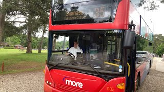 Morebus 2008 Scania N270UD OMNICity HW08 AOR on the 35 to Wareham Forest [upl. by Rehpotsirhcnhoj353]