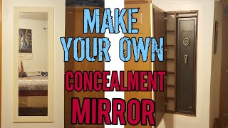 Making a tactical walls inspired concealment mirror [upl. by Charie359]