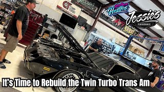 Rebuilding the Twin Turbo 79 Trans Am after the fire [upl. by Yarak661]