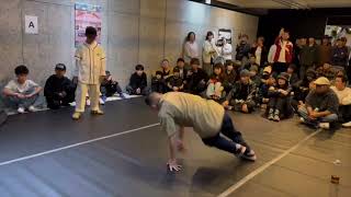 AOMORI TOP BBOYS 17th anniversary U15 Top8 Shonuff Vs Koga [upl. by Yelsiap627]