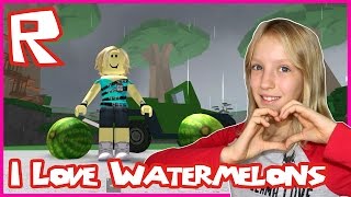 I Love Watermelons  TreeLands Roblox [upl. by Maltz815]