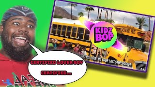 Dizzystudio  KIDZ BOP NOT LIKE US REACTION [upl. by Nitnert]