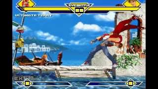 Mugen Battle  169 ULT Terry Bogard Vs Guy [upl. by Nairad542]