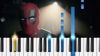 Céline Dion  Ashes Deadpool 2  EASY Piano Tutorial [upl. by Farron]