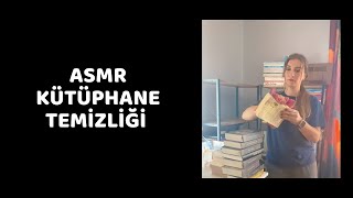 ASMR Kütüphane Temizliği Tüm Part 📚🫧🧼 asmr asmrcleaning library [upl. by Barnabe212]