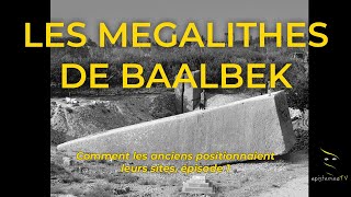 LES MEGALITHES DE BAALBEK  Howard Crowhurst Comment les anciens positionnaient leurs sites Ep 1 [upl. by Nolur978]