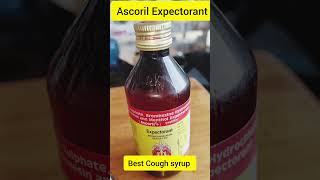 Ascoril Expectorant Syrup Uses Doses and Benefits shortsfeed doctor [upl. by Orecul]