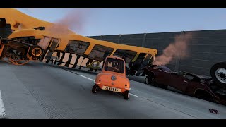 Crystal Castles Kerosene  BeamNG Drive  6 [upl. by Layman558]