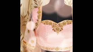 Pinterest blouse designs 2024🥻✂️bridal blouse yt [upl. by Cleodell676]