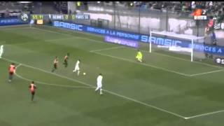 But de Jeremy Ménez  Rennes  PSG 01 [upl. by Applegate]