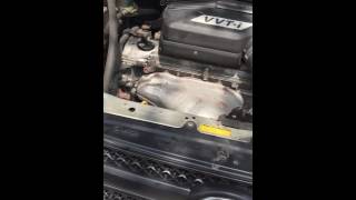 Toyota RAV4 2005 battery location [upl. by Eiraminot]