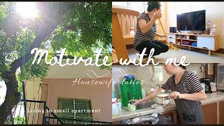 ✨ ANOTHER PRODUCTIVE DAY ✨ HOMEMAKING MOTIVATION in a small apartment [upl. by Nosdivad]