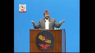 gyanendra shahi Parliament speech 20810328 [upl. by Fortune744]