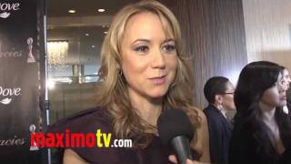 Megyn Price Interview at quot36th Annual Gracie Awardsquot Gala [upl. by Sophy]